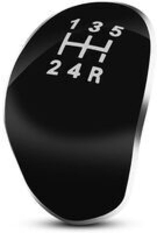 Ersandy - 5-Gang-Schaltknaufkappe, 5-Gang-Schaltknauf, Auto-Schaltknauf-Kugelkopfkappe, kompatibel mit Ford Fiesta Focus