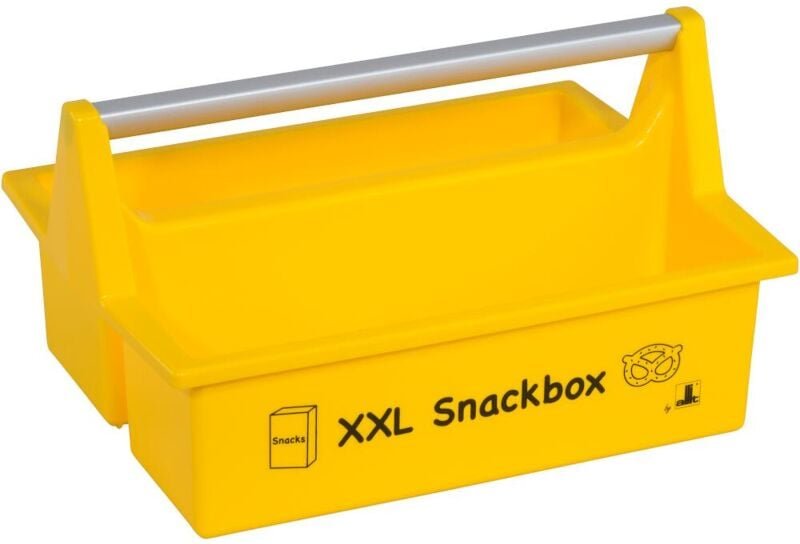 Tragekasten 'xxl Snackbox' gelb
