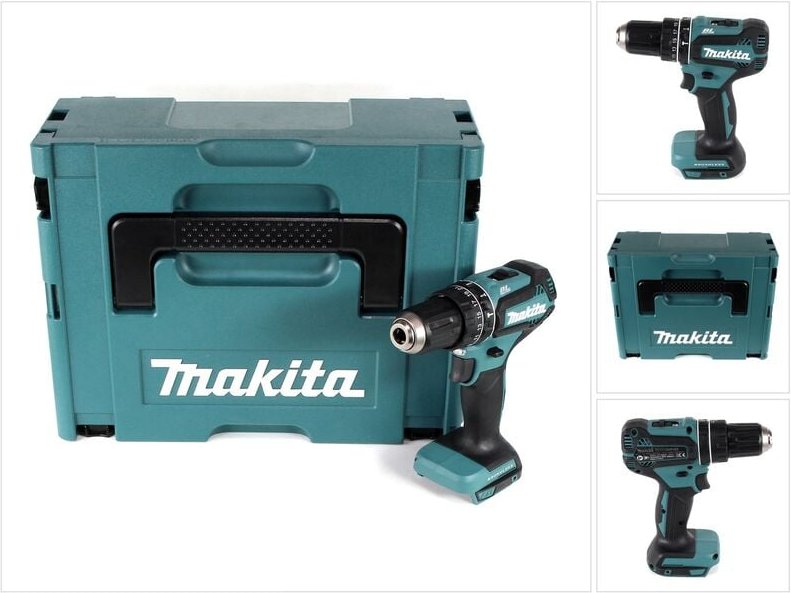 Dhp 485 zj 18 v Li-Ion Akku Schlagbohrschrauber Solo im Makpac - ohne Akku, ohne Ladegerät - Makita