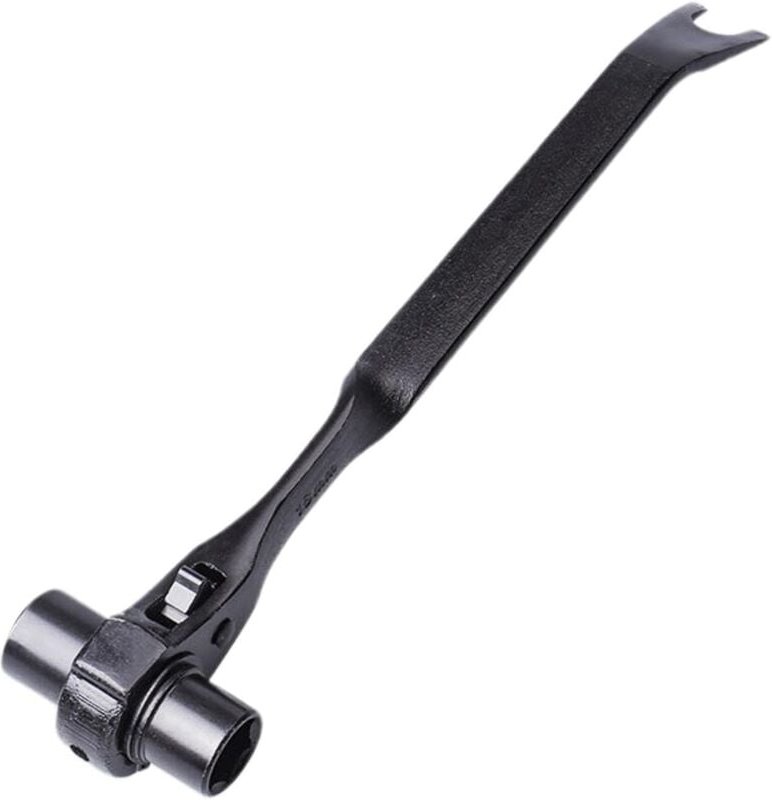 Multifunktions-Ratschenschlüssel, Werkzeug zum Entfernen von Nägeln aus Stahl, Mehrzweck-Nagelzieher, Teppichnagelentfer...