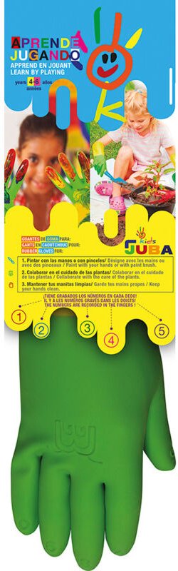 Latex-Gartenhandschuh für Kinder, Größe 4 Jahre Juba