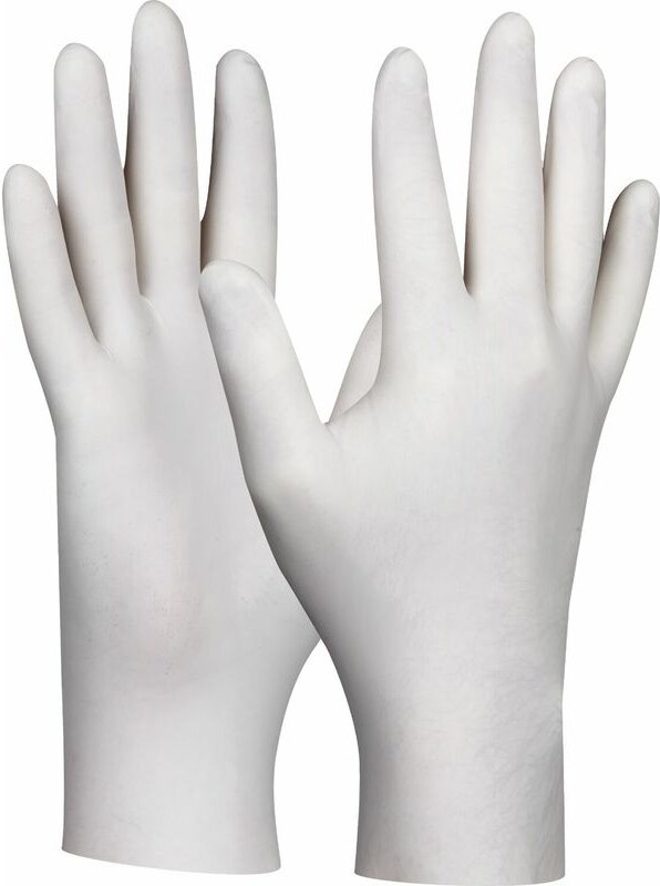 Einweghandschuhe Größe l Latexhandschuh ungepudert - 80 Stück - Gebol