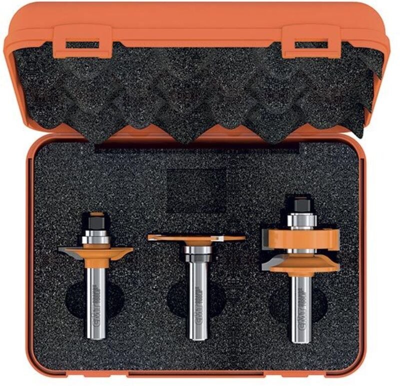 855.803.11 3er-Satz Holzfräser für Fenster HW S=12.7 D=41.5 DX