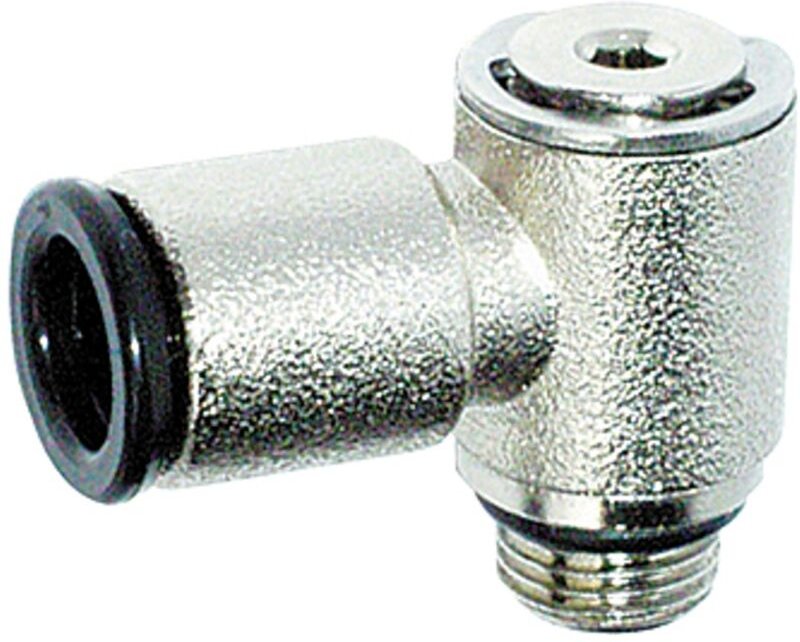 Riegler - Winkelschwenkverschraubung »value line«, g 1/8 a., ms vern. Ø4mm