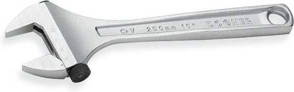 Verstellbarer Schraubenschlüssel mit Seitenrad 15º 150mm Dogher 491-150