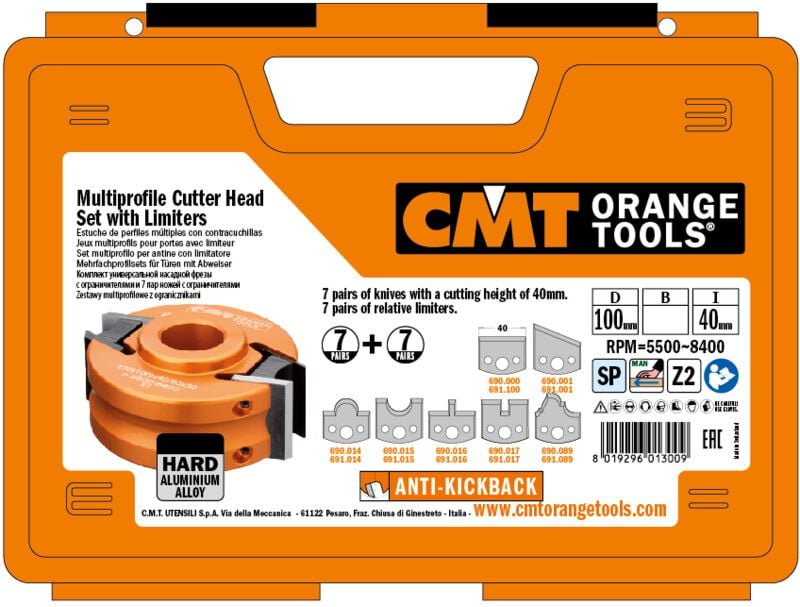693.013.04 Multiprofilbaugruppe Mit Begrenzung. D=100x40x30 (Alle)
