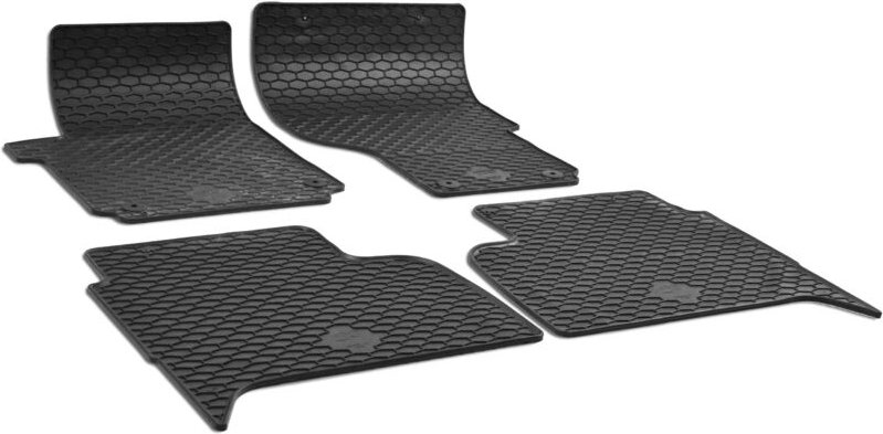 Walser - Gummimatten DirtGuard für vw Amarok 09/2010-2022, 4-teilig