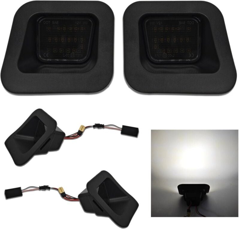 Dodge RAM 1500, 2500, 3500 LED Kennzeichenbeleuchtung 550lm, 2 Stück