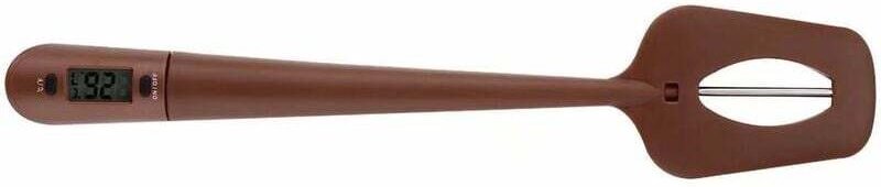 Spatelthermometer – Marmeladenthermometer mit klarer Digitalanzeige für Schokolade, Cremes, Saucen, Marmeladen und Sirup...