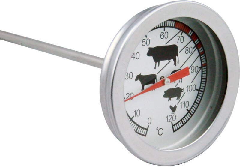 Lebensmittelthermometer, Edelstahl, 5,2 x 11,5 cm (63801)