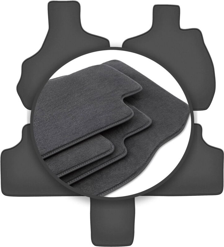 Premium-Fußmatten für: Chrysler Grand Voyager III 7-Sitzer (2000-2008)