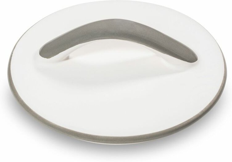 Gmundner Keramik - Grauer Rand, Oberteil Zuckerdose Gourmet