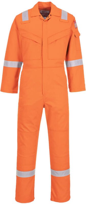 Antistatische superleichte Kombination 210g Orange L - DE(46-48) - UK(36-38)