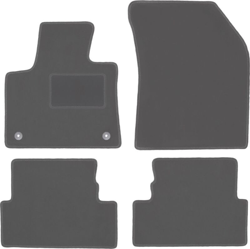 Thumbnail - Graphit-Fußmatten für: Citroen C5 Aircross Crossover (2019-)