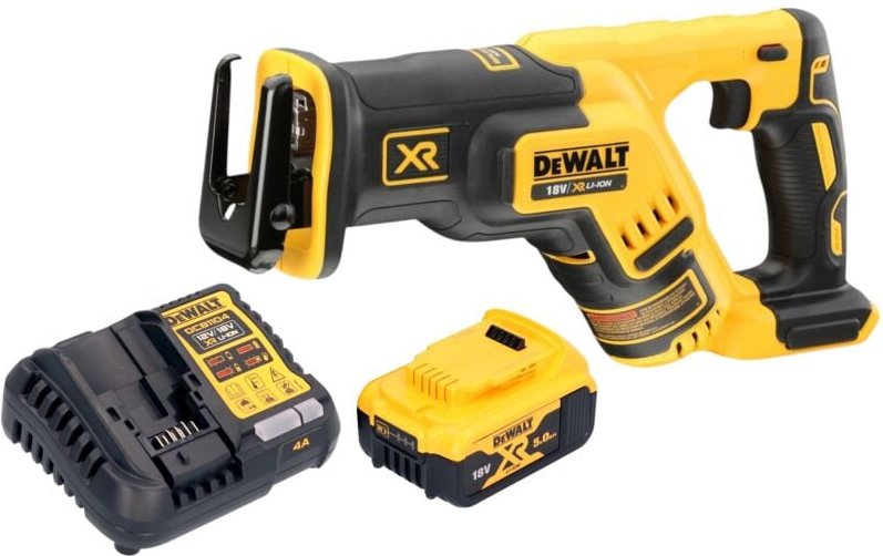 Dewalt - dcs 367 P1 Akku Säbelsäge 18 v Brushless + 1x Akku 5,0 Ah + Ladegerät