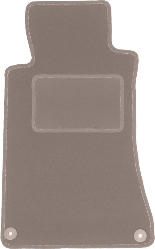 Beige Fahrermatte für: Mercedes C W203 Coupé (2000-2008)