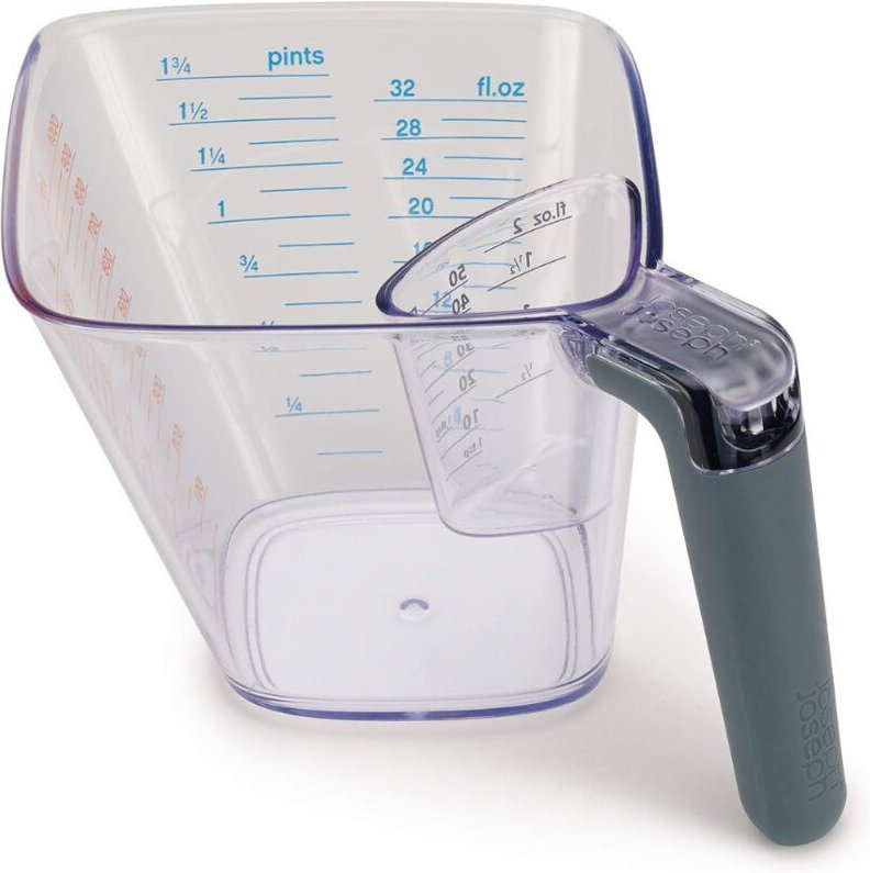 Thumbnail - Joseph Joseph Align grau 2-tlg. Messbecher-Set