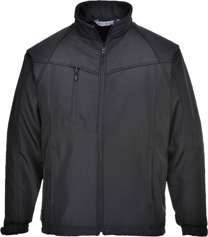 Softshell-Jacke Oregon (3L) Schwarz 2XL