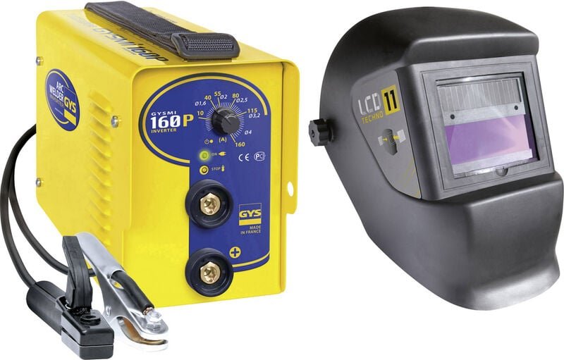 GYS - 160P Schweißinverter 10 - 160 a inkl. Zubehör