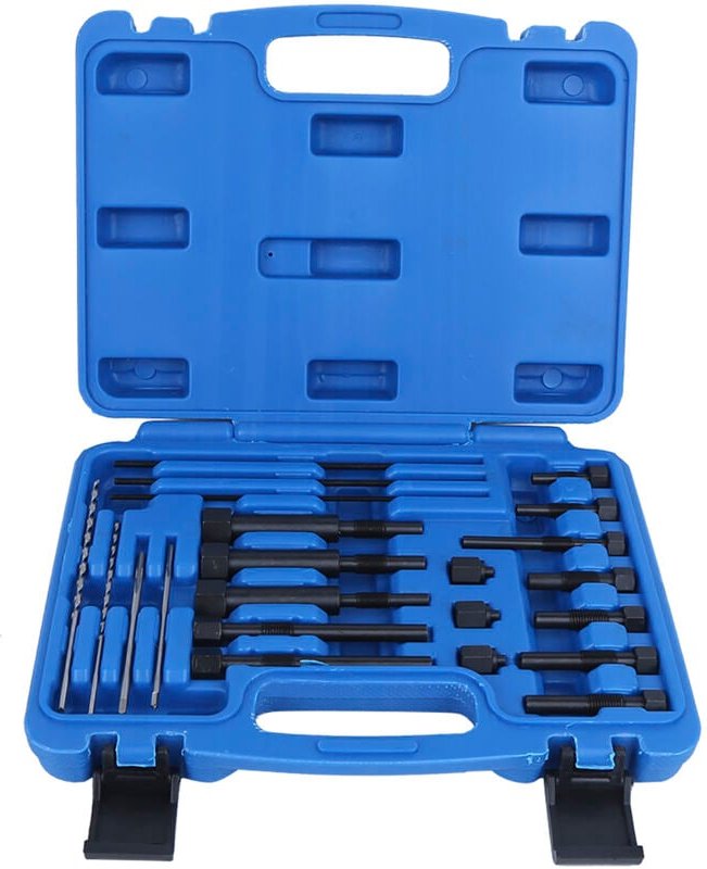 SUNXURY Glühkerzenabzieher, Heizelementabzieher, Bohrelektroden, Gewindeschneiden M8 M10