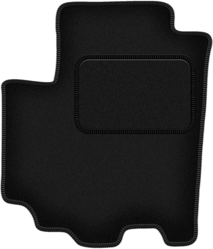 Fahrermatte schwarz für: Suzuki SX-4 S-Cross FL Crossover (2018-)
