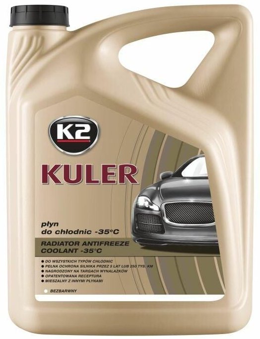 Thumbnail - K2 - Farbloses Kühlmittel, Kuler -35°C 5 Liter, für Kühler, hochwertiges Frostschutzmittel de, Korrosions- und Überhitzu...
