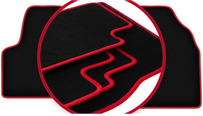 CARLUX-RED Autofußmatten für: Fiat Scudo I Kastenwagen (1994-2006)