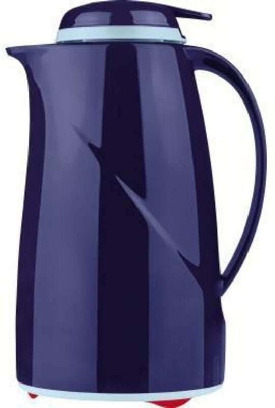 Isolierkanne Wave Push 1l Kunststoff dunkelblau