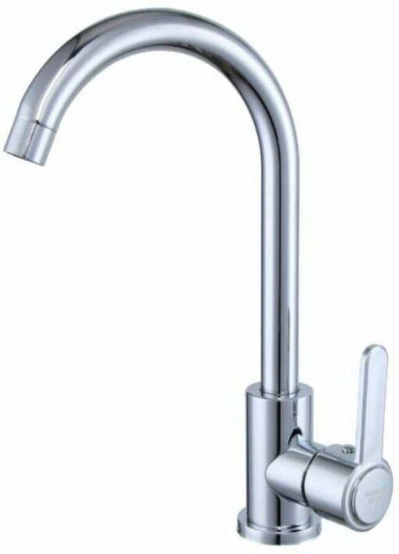 Aiperq - Küchenmischbatterie Einhand-Küchenarmatur Ebene Edelstahl Küchenspüle Armaturen