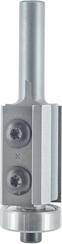 Ent European Norm Tools - ent Wendeplatten Bündigfräser 8mm Schaft - Abmessung Wendeplattenfräser 19x30mm