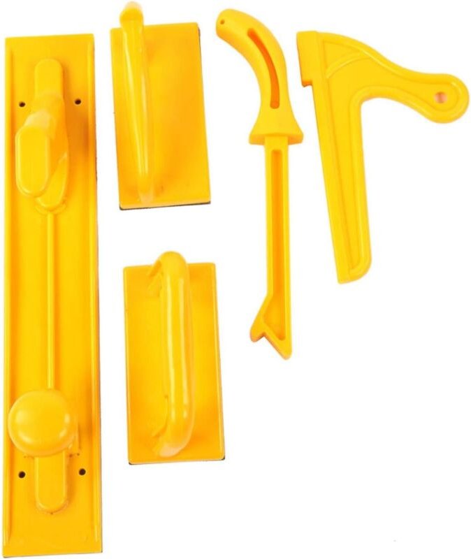 Sicherheits-Schiebeblock, Sicherheits-Schiebestock, 5 Stück, Sicherheits-Schiebeblock und Stick-Packung, Tischwerkzeuge ...