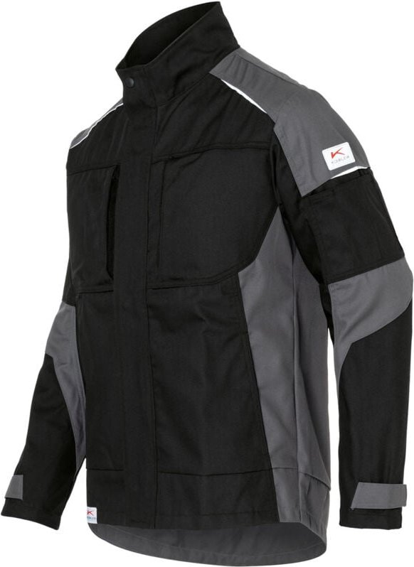 Kübler Jacke activiq cotton+ schwarz/anthrazit Gr. m