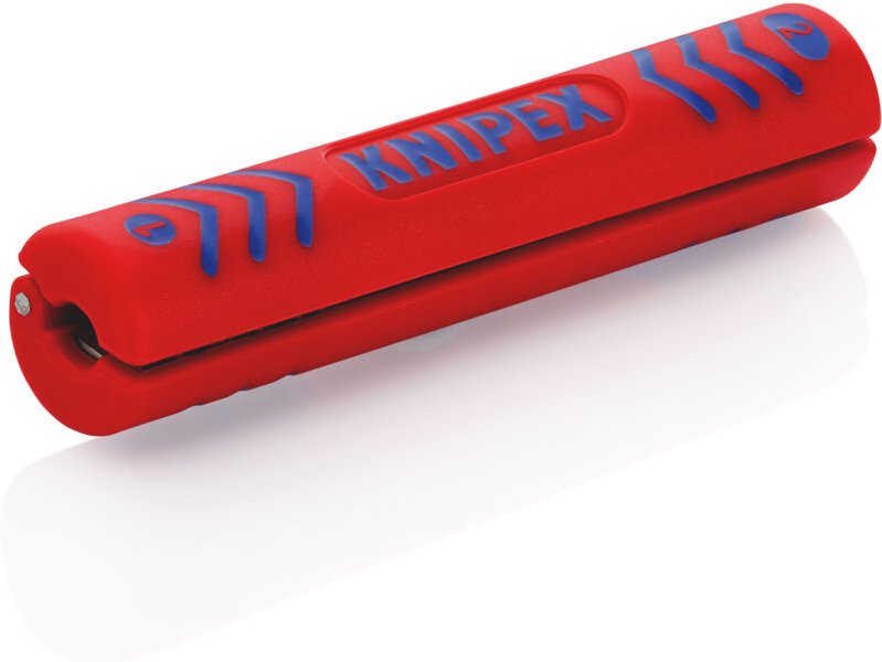 Knipex - 16 60 100 sb Kabelentmanteler Geeignet für Koaxialkabel, Rundkabel 4.8 bis 7.5 mm