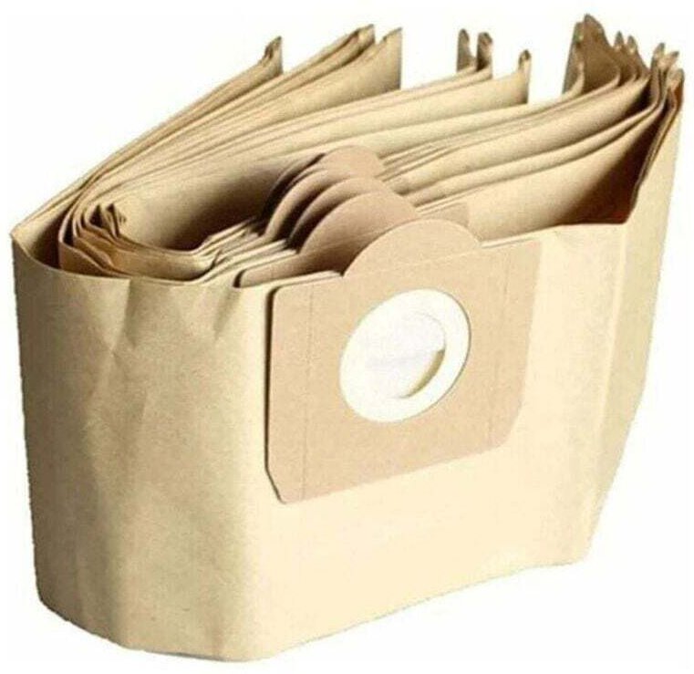 YMYNY Staubsaugerbeutel für Kärcher WD3, 5er-Pack Staubsaugerbeutel für Standstaubsauger, geeignet für Kärcher WD3, WD 3...