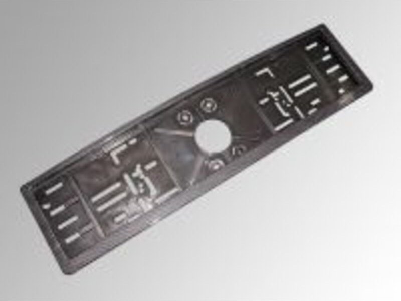 Kennzeichenhalter mit Carbonrahmen Schilderhalter & Aufkleber - Eufab