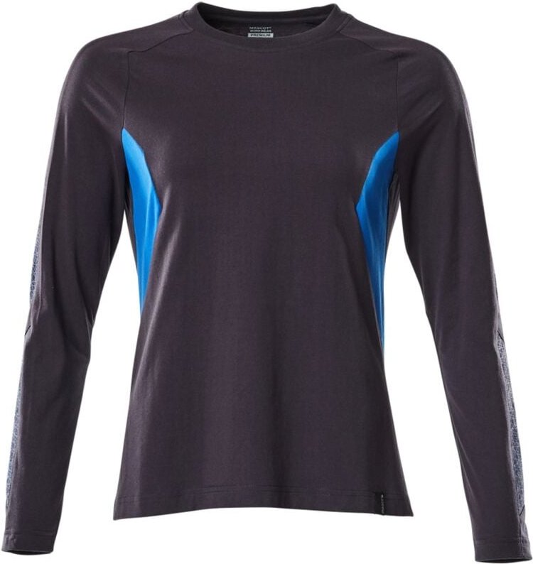 Mascot T-Shirt ACCELERATE langarm Damen 18391 Gr. 3XL schwarzblau/azurblau