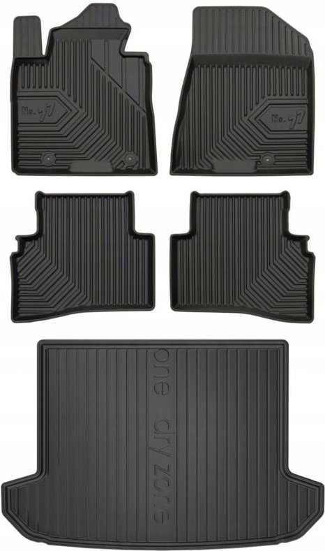 SET 77 Fußmatten und Matte Kia Sportage 4 2015-2021 g