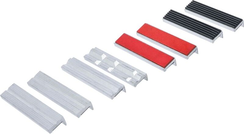 Schraubstock-Schutzbacken-Satz Aluminium 125 mm 8-tlg.