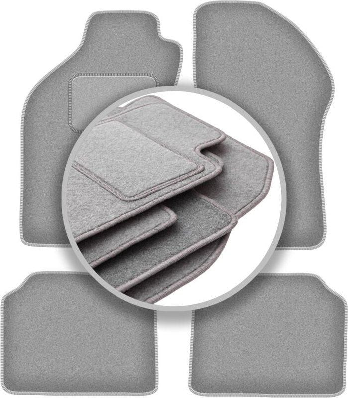 Graue Autofußmatten für: Alfa Romeo 146 Fließheck (1994-2001)