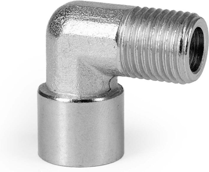 Airbrush 90° Adapter 12,91 mm 1/4' ig / ag für Kompressor AS189 / AS196 / AF186