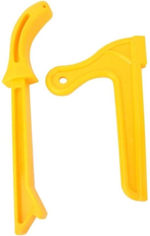 Lntyq - 2-teiliger Sicherheits-Schiebestock, Tischkreissägen-Schiebestöcke, Holzbearbeitungssägen-Schiebestock 2 in 1 Pr...