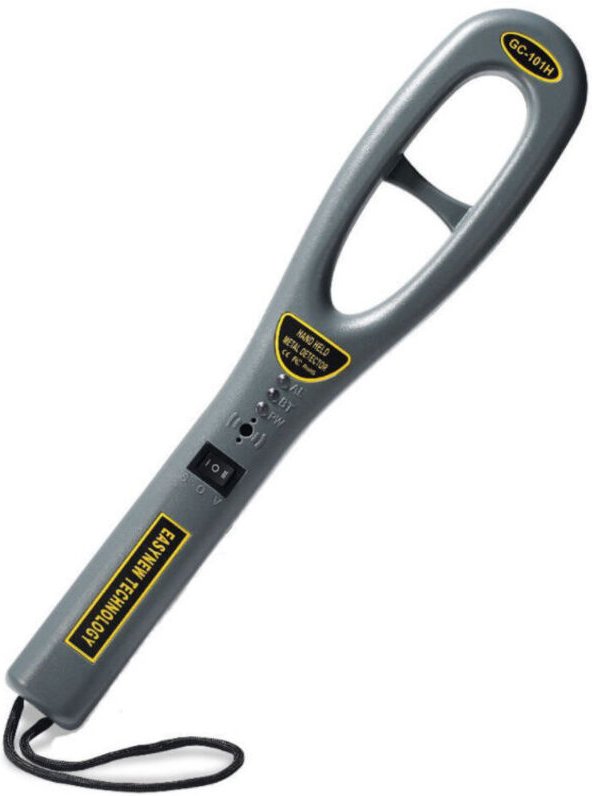 Ahlsen Metalldetektor, handgehaltener tragbarer Metalldetektor mit hoher Empfindlichkeit für wichtige Anlässe, U-Bahn, P...