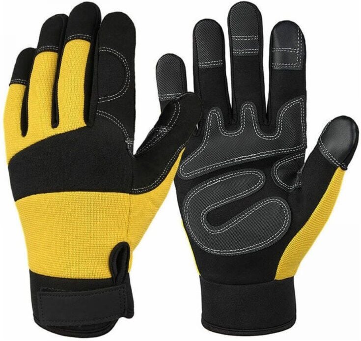 Schnittfeste Kettensägenhandschuhe, Forsthandschuhe (Kettensägen und Gartengeräte) (l)