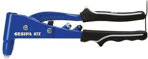 Thumbnail - Handblindnietsetzgerät ntx Länge 260 mm Arbeitsbereich 2,4 - 5 mm ohne Öffnungsfeder - Gesipa
