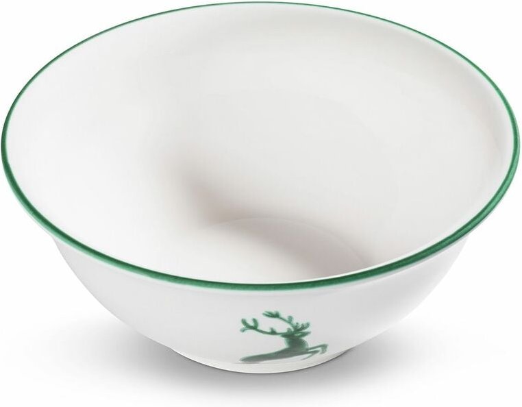 Gmundner Keramik - Grüner Hirsch, Salatschüssel (ø 26cm)