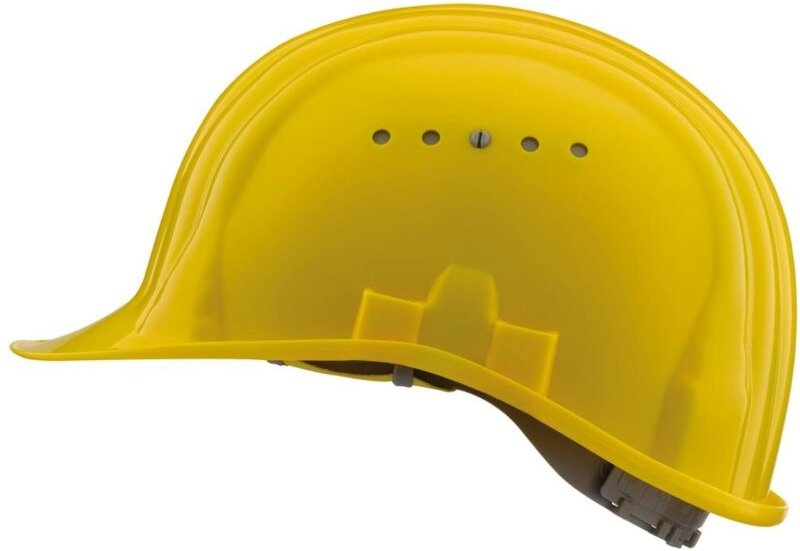 Schutzhelm Baumeister 80, Farbe: yellow - Schuberth
