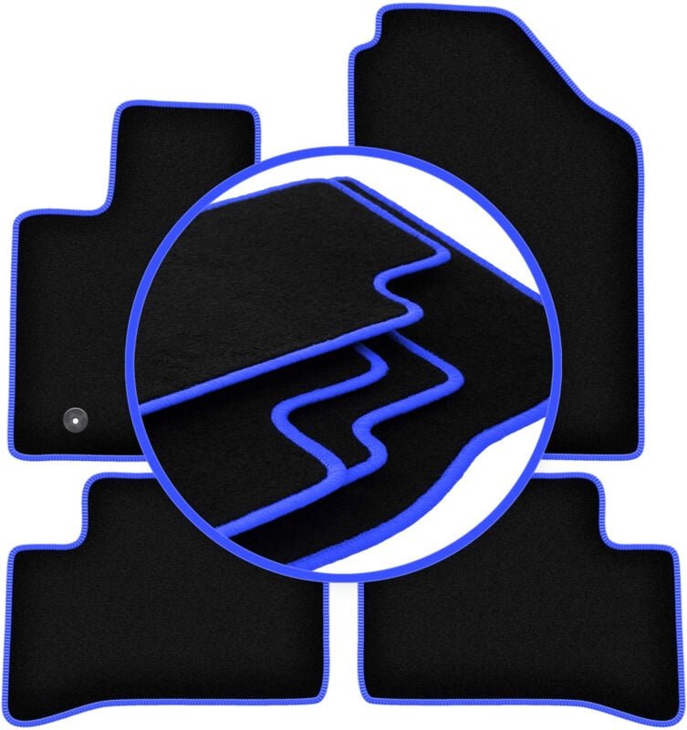 CARLUX-BLUE Autofußmatten für: Kia Sportage V SUV (2021-)