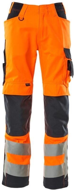 Mascot SAFE SUPREME leichte Warnschutz-Sommerhose 20879 Gr. 90C51 hi-vis orange/schwarzblau