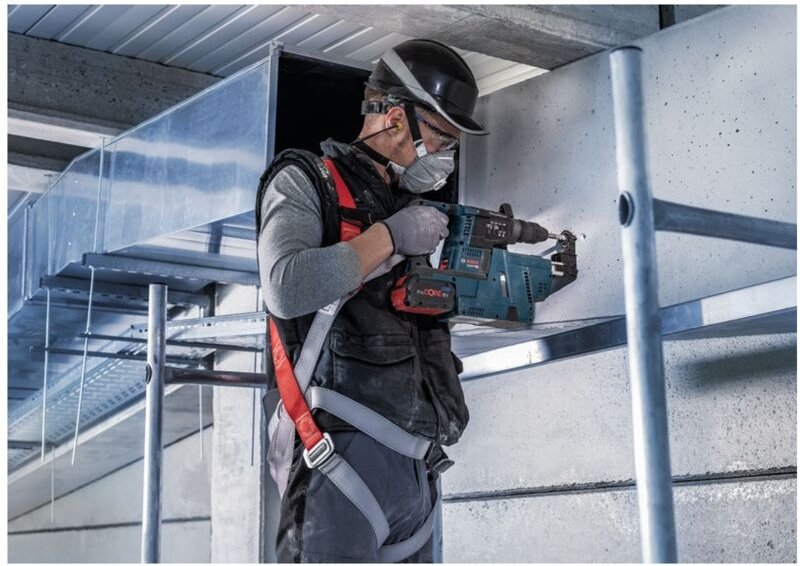 Bosch 1x Hammerbohrer PRO SDS plus-5X (für Stahlbeton, Beton, Ø 32,00 mm, Profi Zubehör Hammerbohrer)