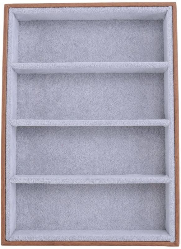 Thumbnail - Tlily - Sonnenbrillen Display Brillen Etuis 4 Gitter Sonnenbrillen Display Box Brillen Display Schmuck Organizer Tablett...